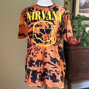 Self-Bleached Nirvana Short Sleeve Tee